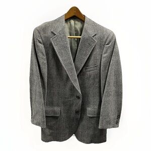 Vintage Ralph Lauren Polo University Size 40R‎ Plaid Wool Blazer Sport Coat